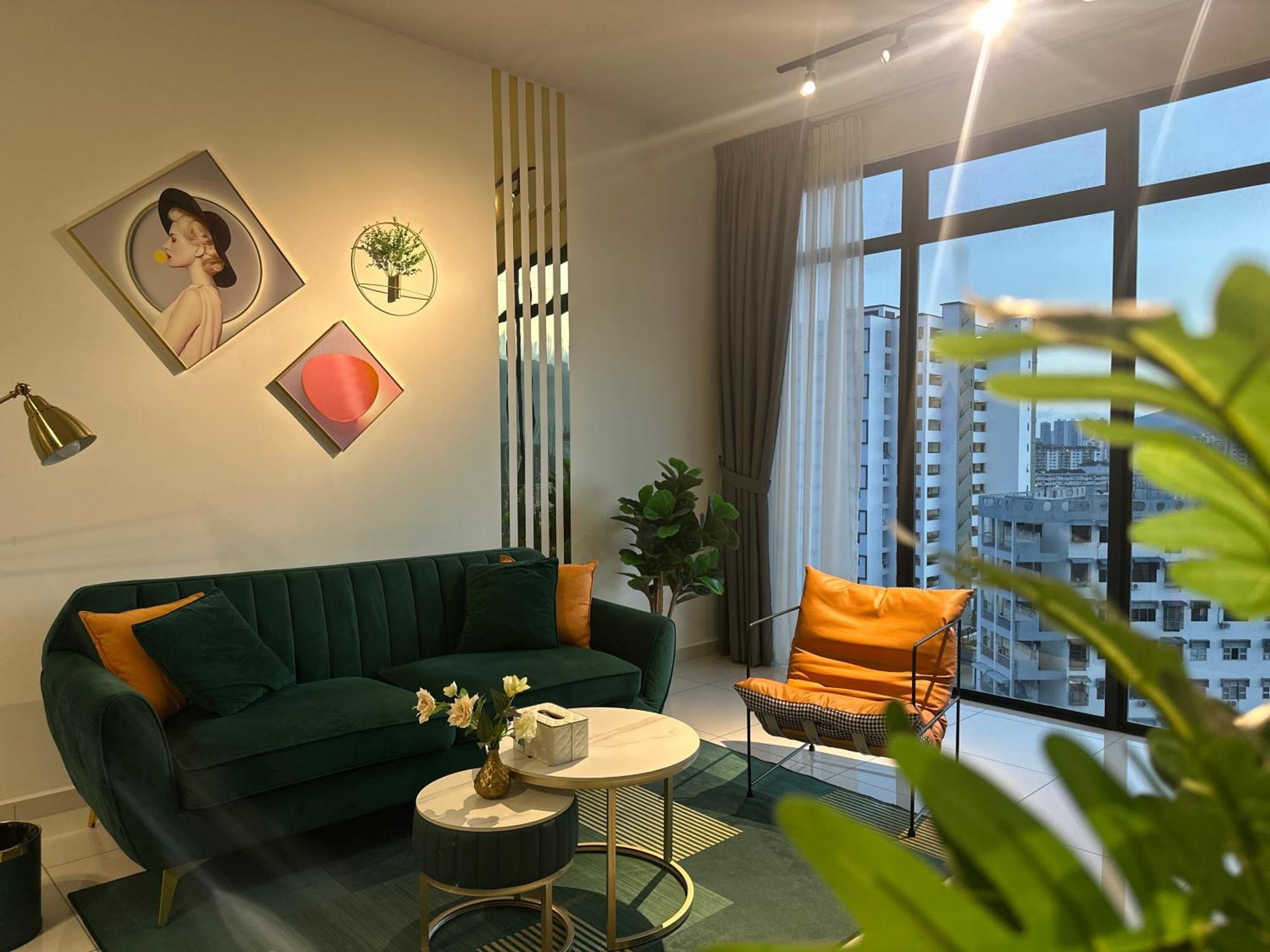 New 2Br Georgetown Warm And Lovely Homestay 10Pax-无敌美景两房民宿 Beacon Executive Suite エクステリア 写真